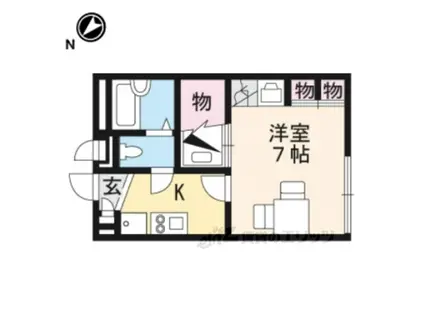 レオパレスマイン シュロス(1K/2階)の間取り写真