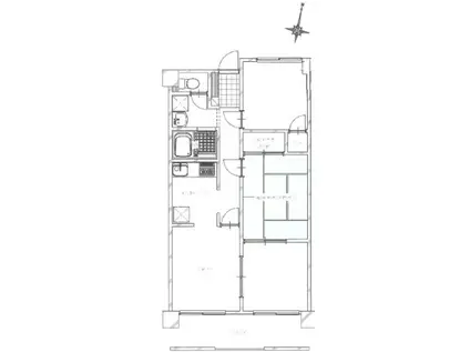 メゾン・ド・クレイン(3LDK/2階)の間取り写真
