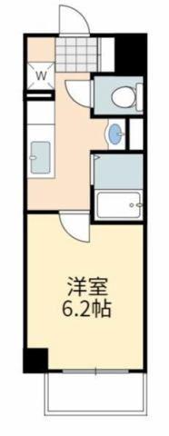 アネックス西条朝日町(1K/8階)の間取り写真