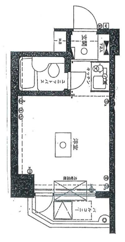 日興パレス三番町(ワンルーム/7階)の間取り写真