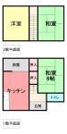 山波町大原(3DK/1階)の間取り写真