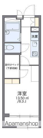 レオパレス千成II(1K/2階)の間取り写真