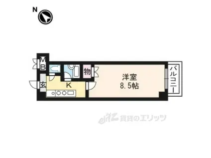 アートプラザ野路(1K/3階)の間取り写真