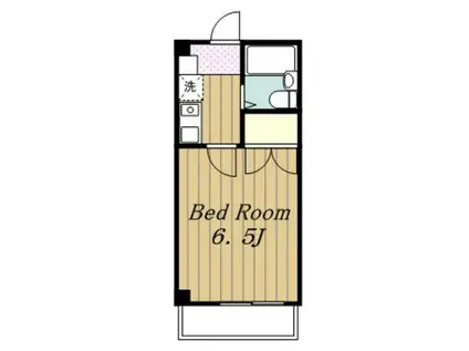 フレグラントY&Y(1K/2階)の間取り写真