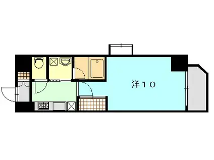 SACRA STAGE(1K/2階)の間取り写真