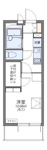 レオパレス新栄(1K/4階)の間取り写真