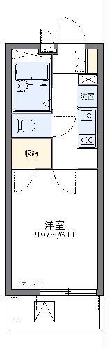 レオパレスノール(1K/3階)の間取り写真