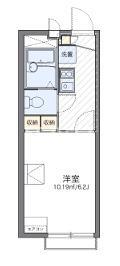 レオパレスコスモオーラ(1K/2階)の間取り写真