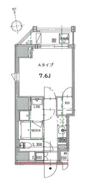 CREALPREMIER浅草橋(1K/3階)の間取り写真