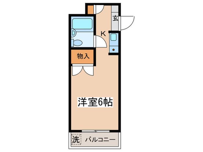 キャトルセゾンすすきの(1K/3階)の間取り写真