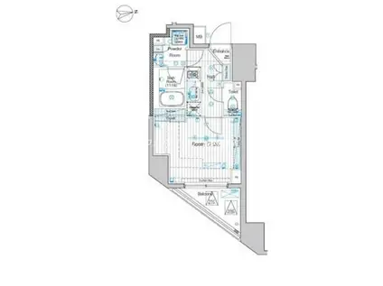 ブライズ東日本橋(1K/3階)の間取り写真