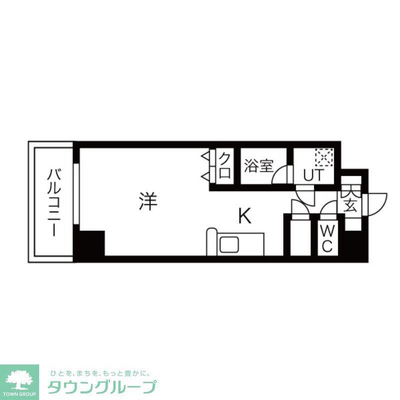 スペリオルクラブ(ワンルーム/14階)の間取り写真