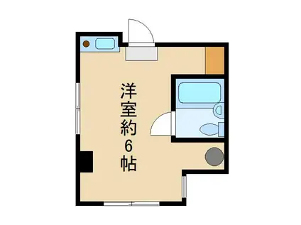 J-DREAM江古田(ワンルーム/3階)の間取り写真