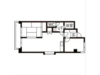 第2栄和マンション(2LDK/2階)の間取り写真