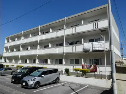 沖縄都市モノレール 壺川駅 徒歩15分 3階建 築23年(1K/2階)の間取り写真