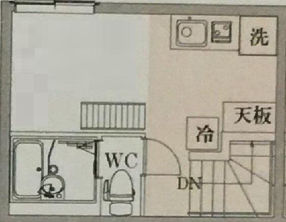 カントリー蒲田COUNTRY KAMATA(1K/2階)の間取り写真
