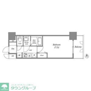 アドバンス名古屋アウリィ(1K/5階)の間取り写真
