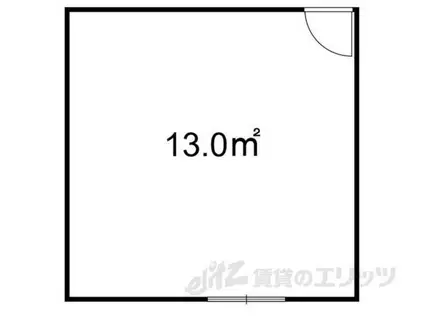 テラスビル(ワンルーム/3階)の間取り写真