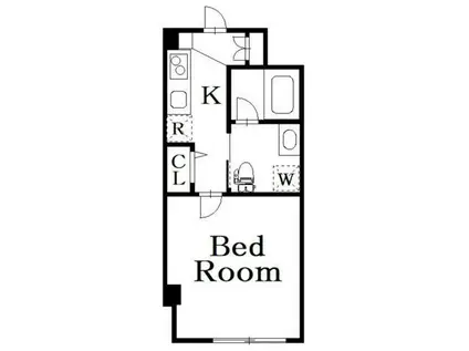 DECOR RESIDENCE ASAKUSA(1K/2階)の間取り写真