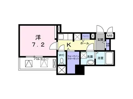 AZRESIDENCE草津本陣(1K/10階)の間取り写真
