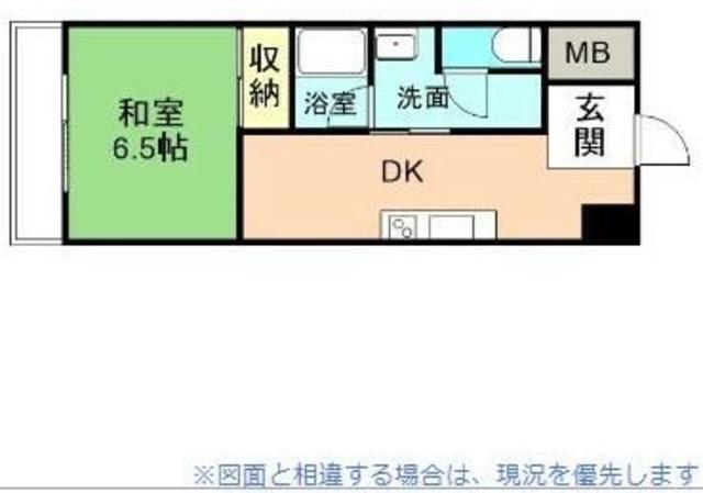 SHINO36BLDG(1DK/10階)の間取り写真