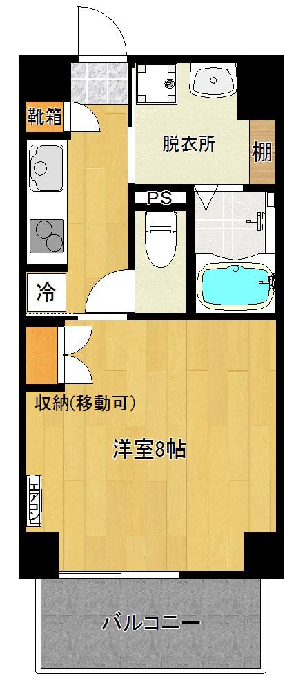 STATION・TOWER・URAYASU(1K/10階)の間取り写真
