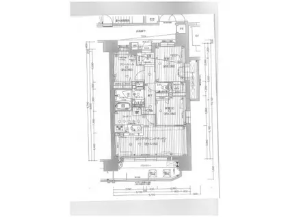 プレサンスロジェ広島駅南ザ・タワー(3LDK/9階)の間取り写真