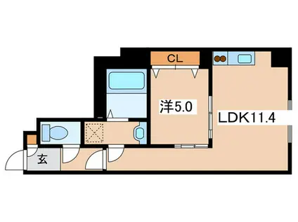 プライムアーバン大通公園I(1LDK/7階)の間取り写真
