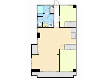 RESPLANDOR伊勢崎レスプランドール(3LDK/3階)の間取り写真