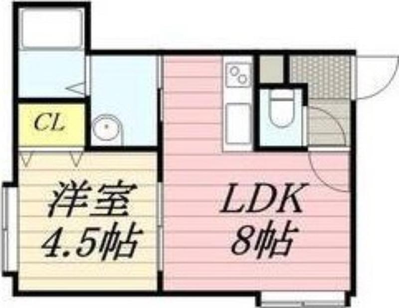 アーバンプラザ(1LDK/3階)の間取り写真