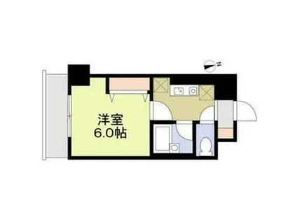 フィール大須(1K/9階)の間取り写真