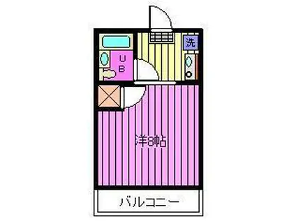 シティハウス宮原(1K/1階)の間取り写真