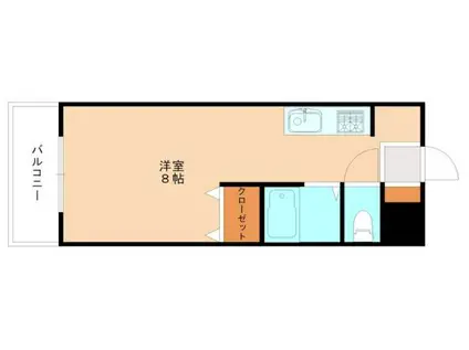 YOU HOUSE(1K/1階)の間取り写真