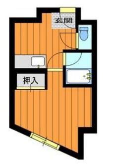嶋本マンション東三国(1K/3階)の間取り写真