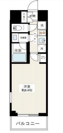 MAXIV HYS 南砂町(1K/3階)の間取り写真