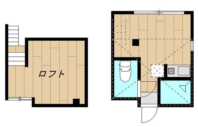 アーバンプレイス新宿北(ワンルーム/2階)の間取り写真