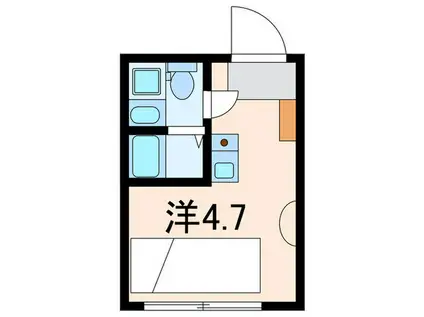 HJ PLACE JINGUMAE(ワンルーム/2階)の間取り写真