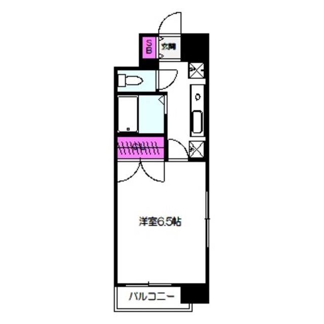 エスリード 京橋ステーションプラザ(1K/10階)の間取り写真