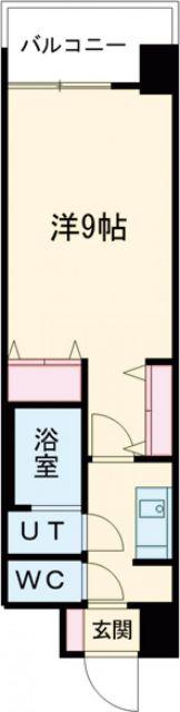 GLUCK MAISON S-SAKAI XVI(1K/8階)の間取り写真