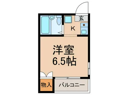 プラネックス沼袋(1K/3階)の間取り写真