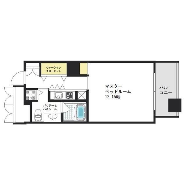 ザ タワー大阪レジデンス(ワンルーム/7階)の間取り写真