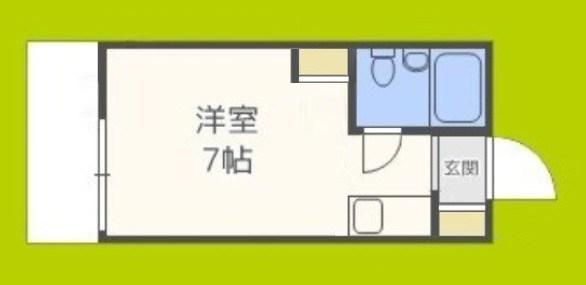 ハイツエムーユ(ワンルーム/4階)の間取り写真