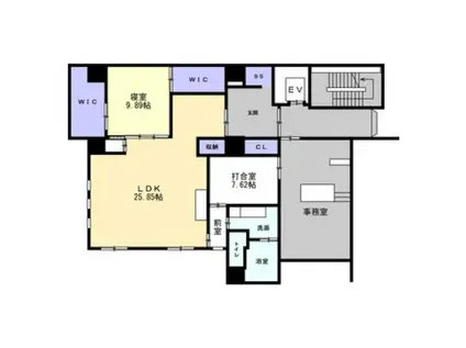 ALOFT(3LDK/10階)の間取り写真