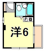 サンパレス21 ベルデ(ワンルーム/4階)の間取り写真