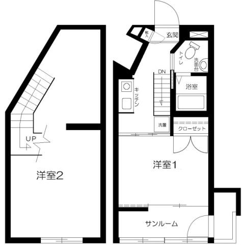 PERGOLA(2K/1階)の間取り写真