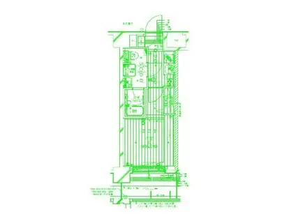 メインステージ横濱伊勢佐木Ⅱ(1K/3階)の間取り写真