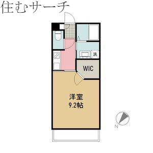 プチキャッスルIII(1K/1階)の間取り写真
