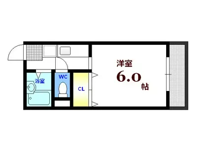 メゾン和田(1K/3階)の間取り写真