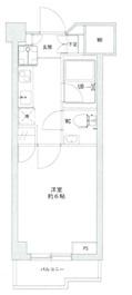 三越ゼームス坂マンション(1K/1階)の間取り写真
