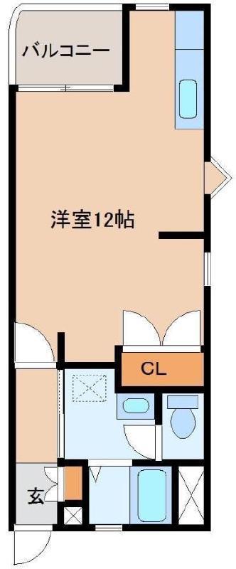 ファーストライフ大塚(ワンルーム/2階)の間取り写真